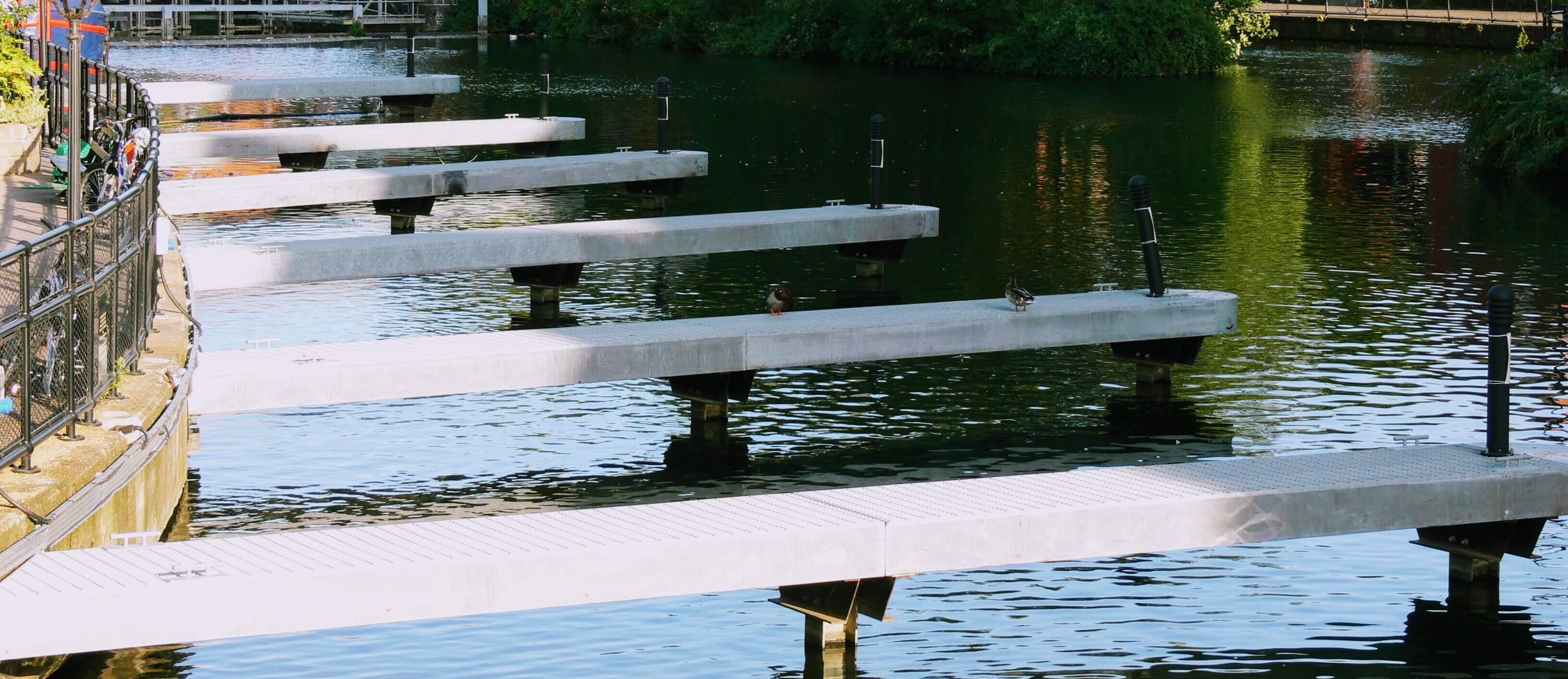 bespoke steel pontoons
